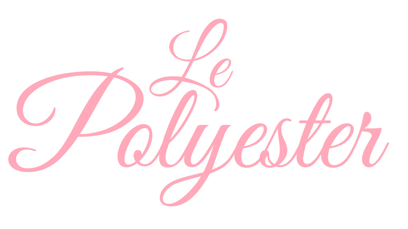 LE POLYESTER logo HD rose